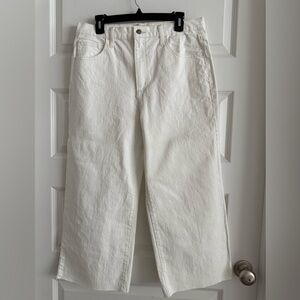 NWT Universal Thread Off White Wide-Leg Jeans